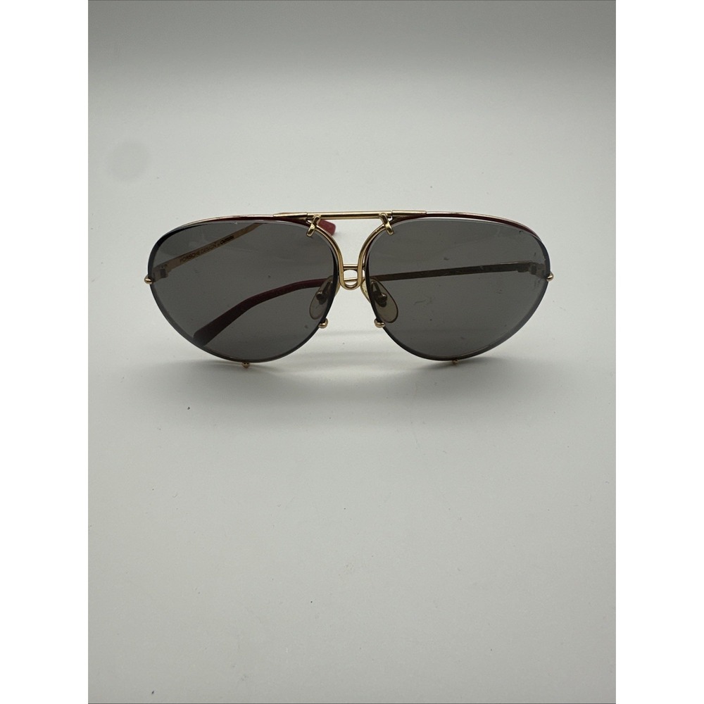 Carrera Porsche Design 5623 Vintage Aviator Sunglasses Gold Red Austria